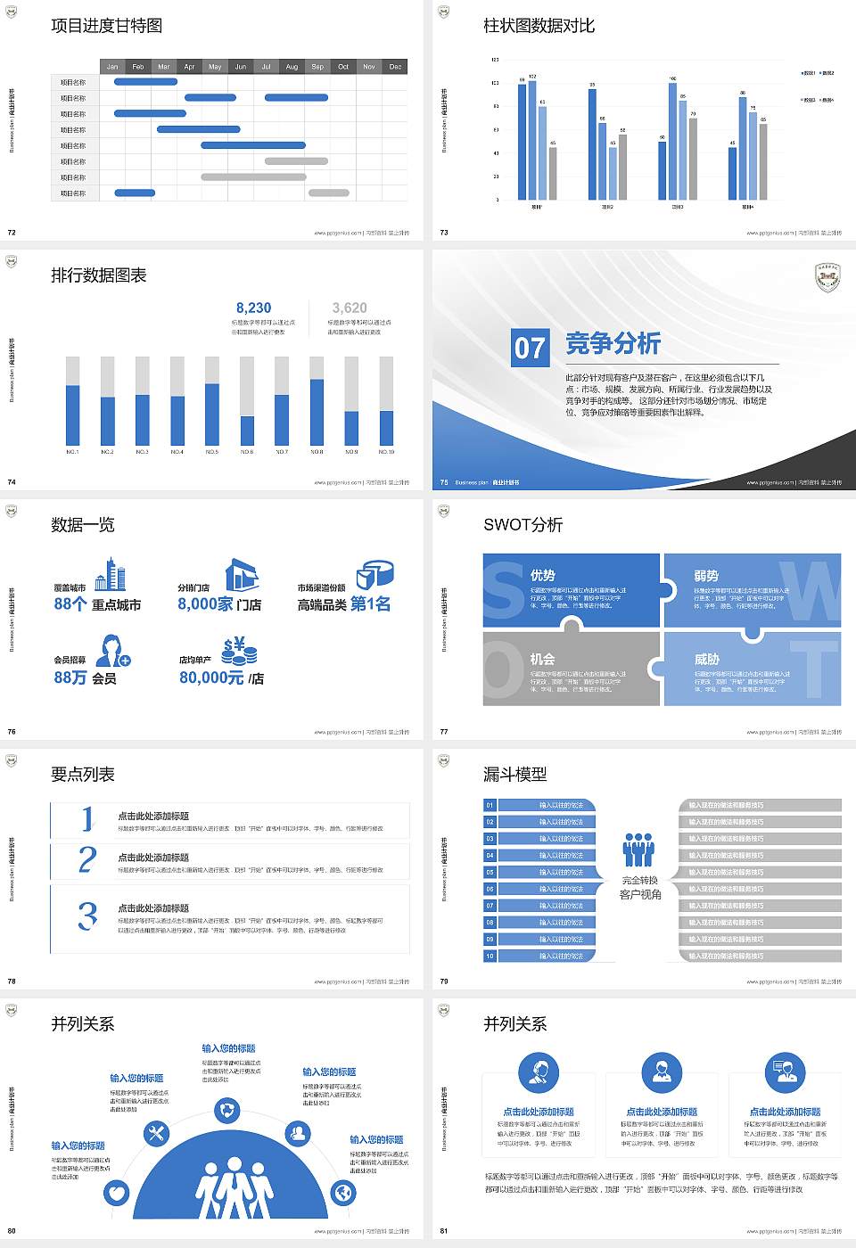 福建警察学院专用全国大学生互联网+创新创业大赛计划书/路演/网评PPT模板16:9格式幻灯片预览图9