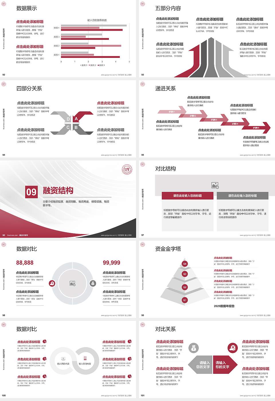 大连交通大学专用全国大学生互联网+创新创业大赛计划书/路演/网评PPT模板16:9格式幻灯片预览图11