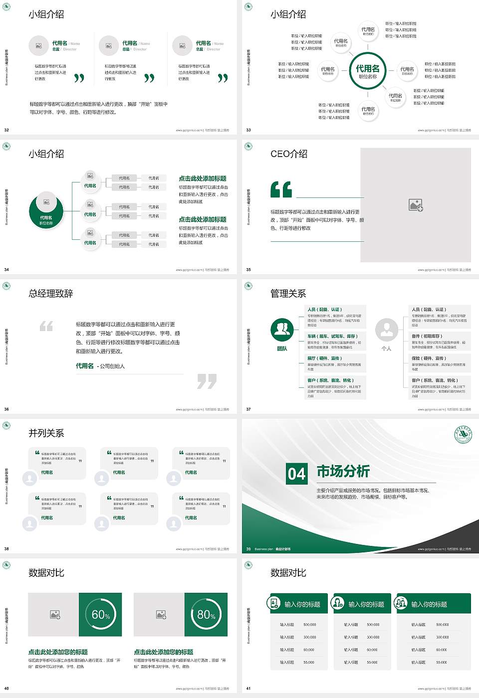 武汉华夏理工学院专用全国大学生互联网+创新创业大赛计划书/路演/网评PPT模板16:9格式幻灯片预览图5