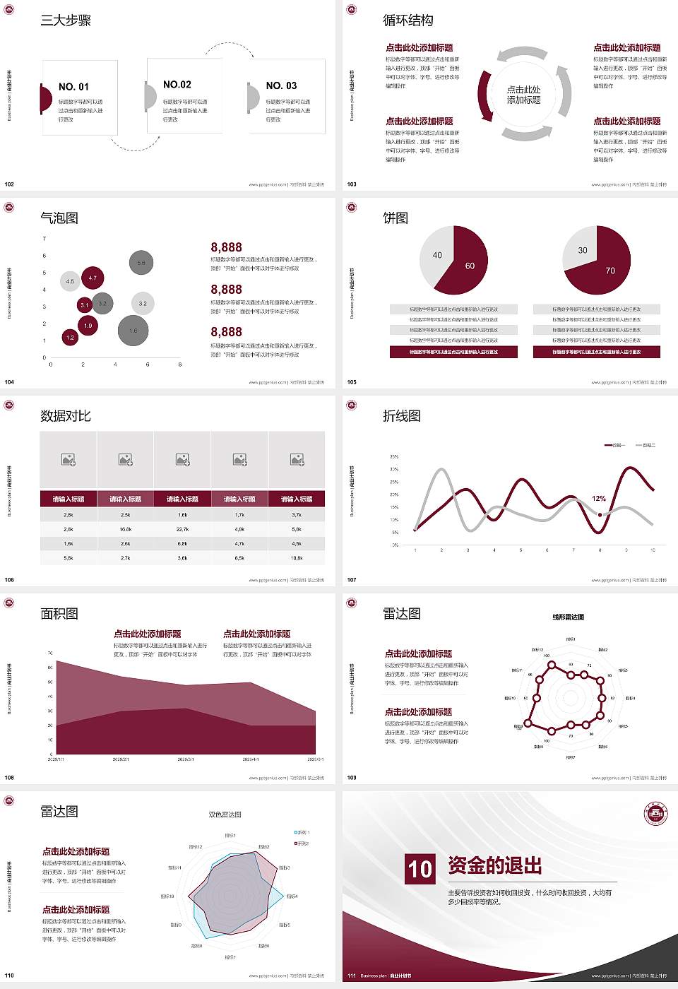 福建师范大学专用全国大学生互联网+创新创业大赛计划书/路演/网评PPT模板16:9格式幻灯片预览图12