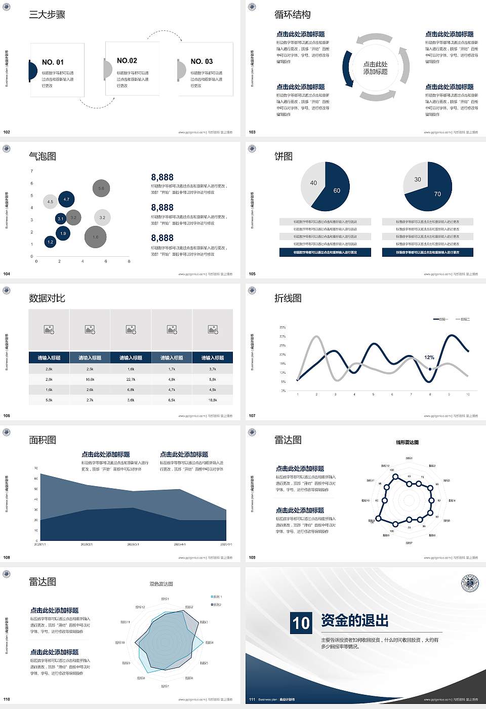 辽宁建筑职业学院专用全国大学生互联网+创新创业大赛计划书/路演/网评PPT模板16:9格式幻灯片预览图12