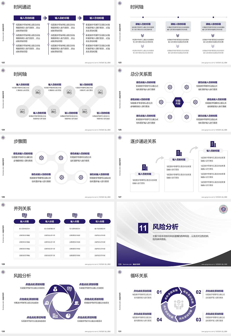 西北大学专用全国大学生互联网+创新创业大赛计划书/路演/网评PPT模板16:9格式幻灯片预览图14