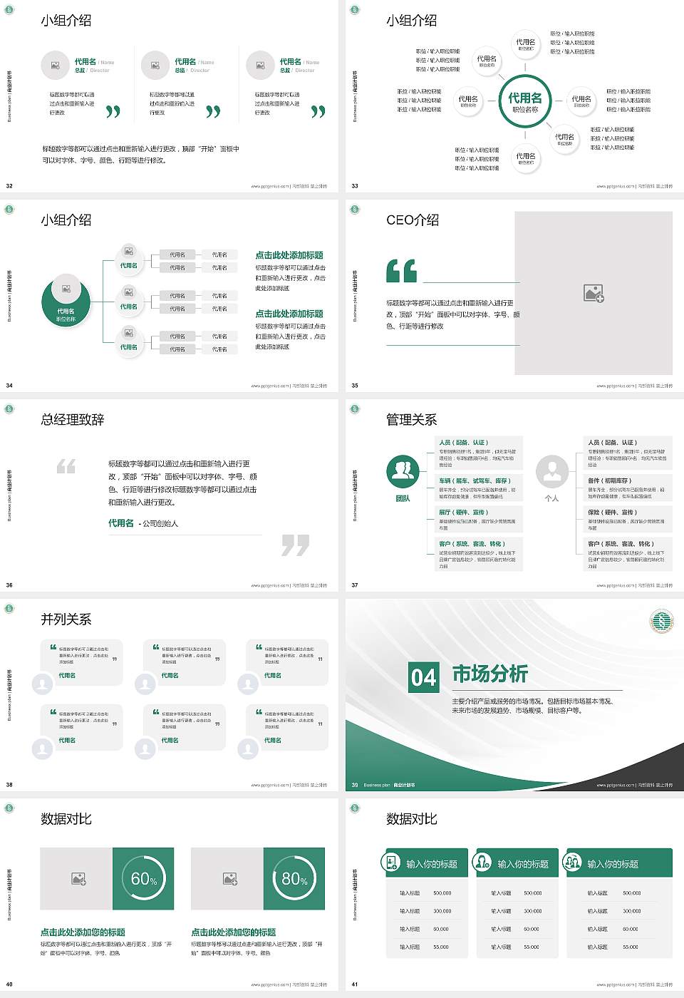 武汉生物工程学院专用全国大学生互联网+创新创业大赛计划书/路演/网评PPT模板16:9格式幻灯片预览图5