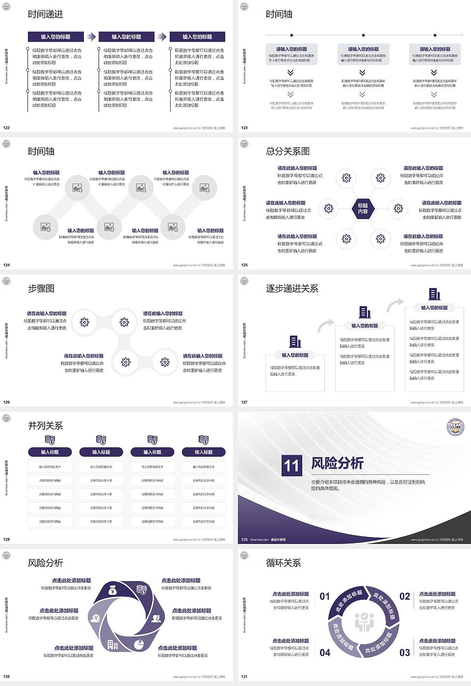 重庆对外经贸学院专用全国大学生互联网+创新创业大赛计划书/路演/网评PPT模板16:9格式幻灯片预览图14