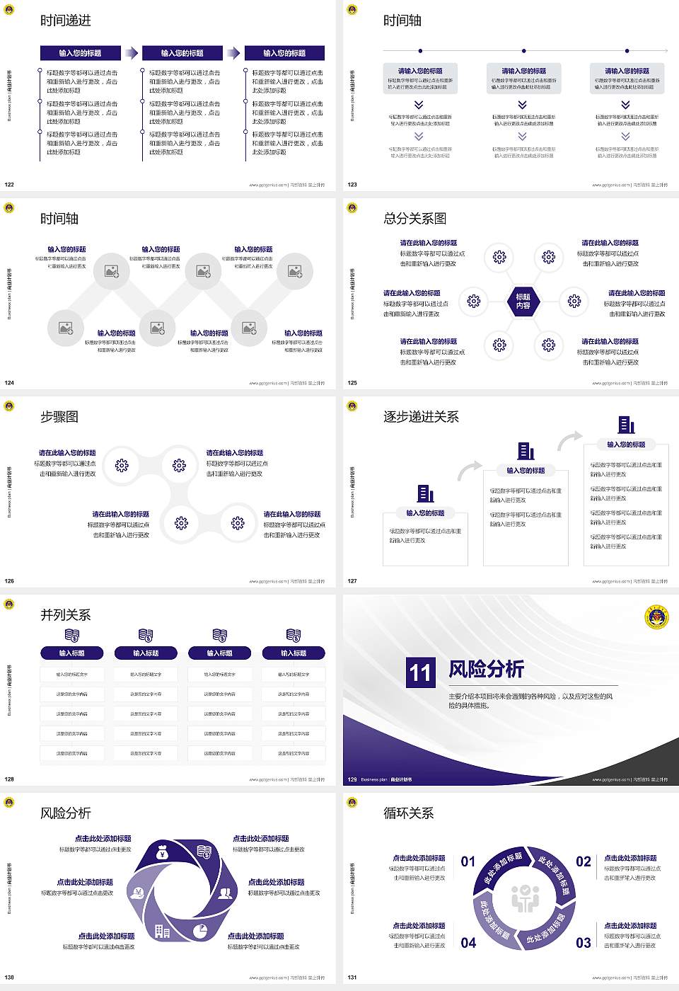 海军工程大学专用全国大学生互联网+创新创业大赛计划书/路演/网评PPT模板16:9格式幻灯片预览图14