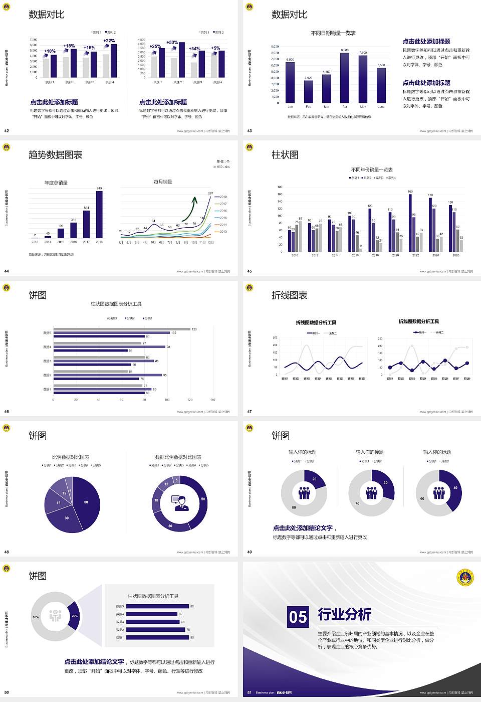 海军工程大学专用全国大学生互联网+创新创业大赛计划书/路演/网评PPT模板16:9格式幻灯片预览图6