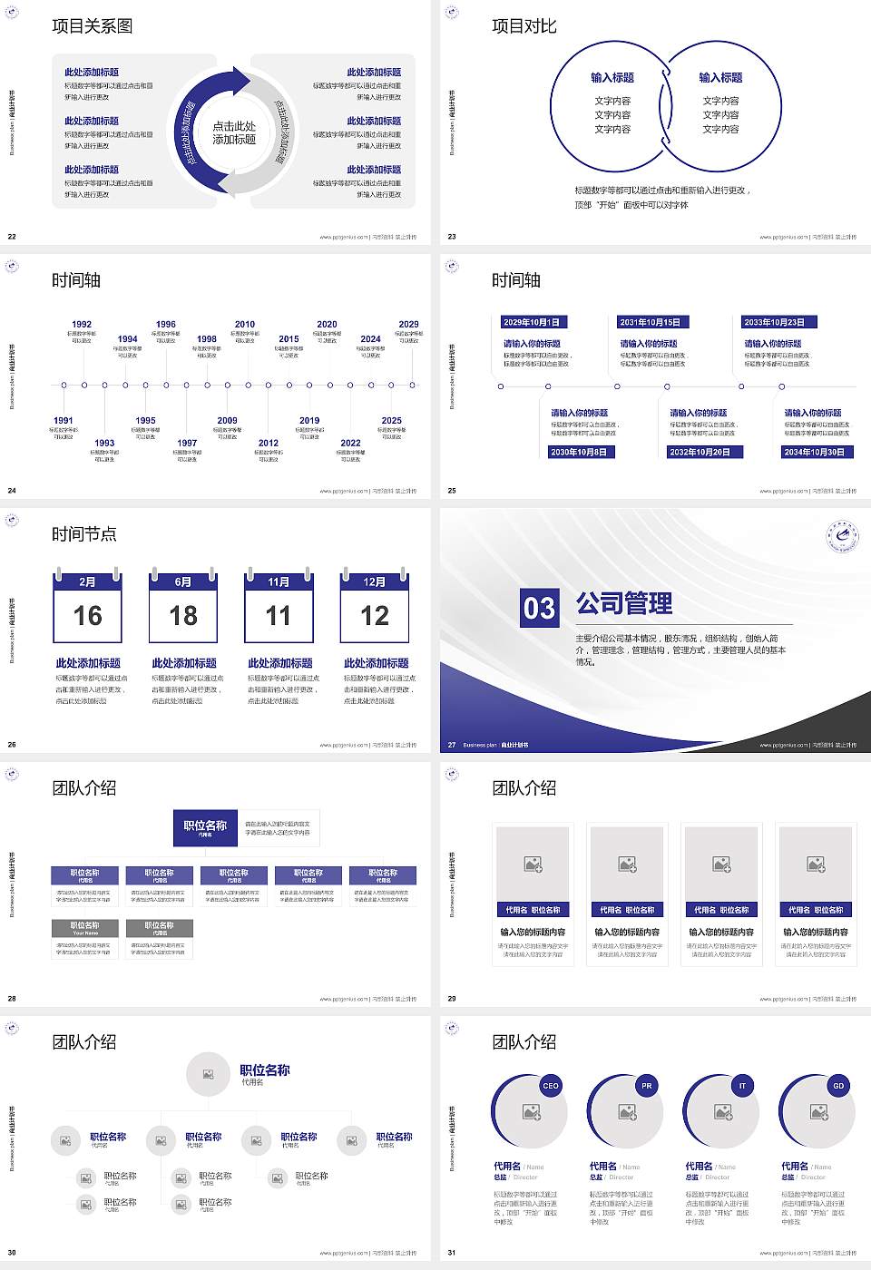 西安高新科技职业学院专用全国大学生互联网+创新创业大赛计划书/路演/网评PPT模板16:9格式幻灯片预览图4