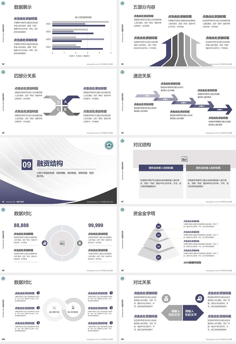 新乡职业技术学院专用全国大学生互联网+创新创业大赛计划书/路演/网评PPT模板16:9格式幻灯片预览图11