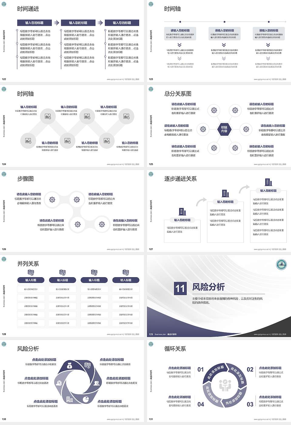 新乡职业技术学院专用全国大学生互联网+创新创业大赛计划书/路演/网评PPT模板16:9格式幻灯片预览图14