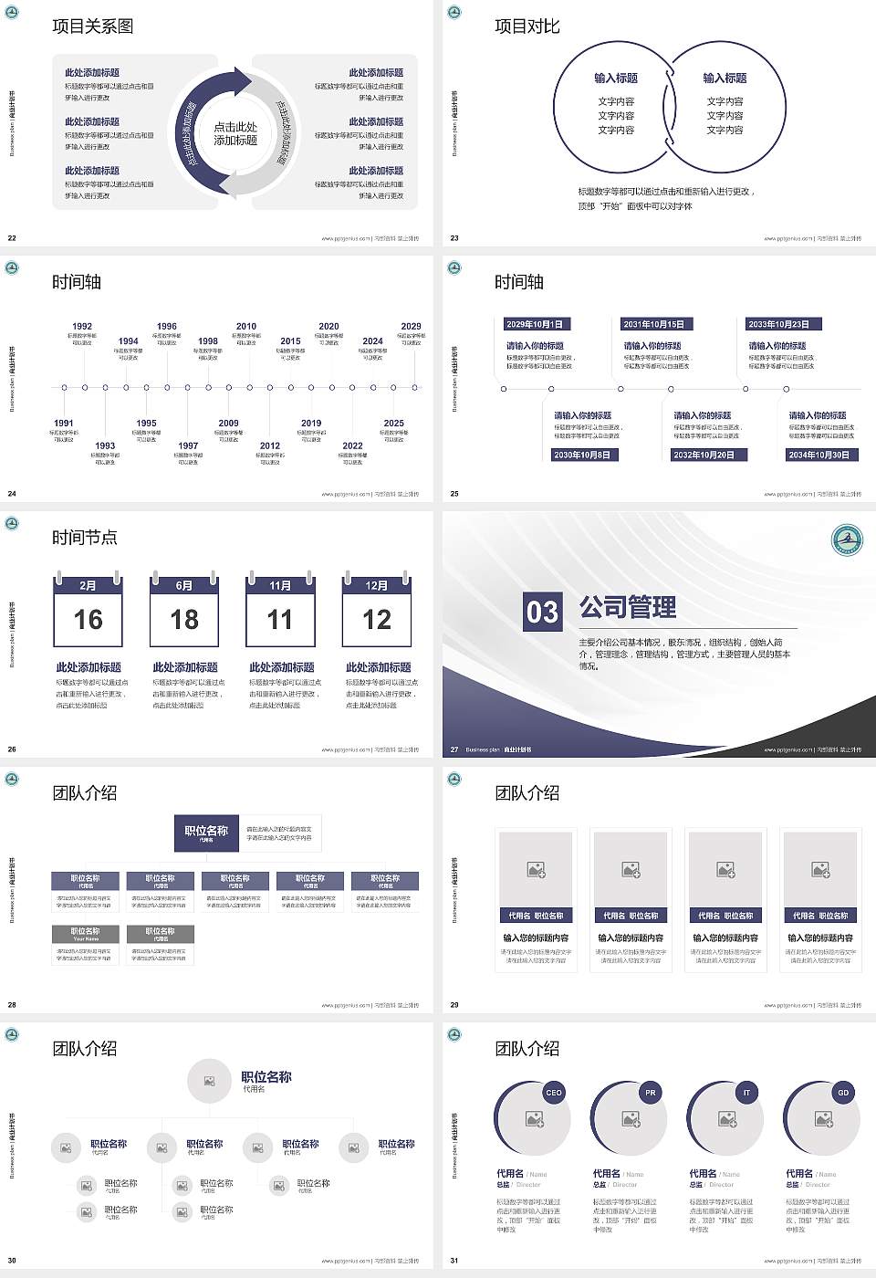 新乡职业技术学院专用全国大学生互联网+创新创业大赛计划书/路演/网评PPT模板16:9格式幻灯片预览图4