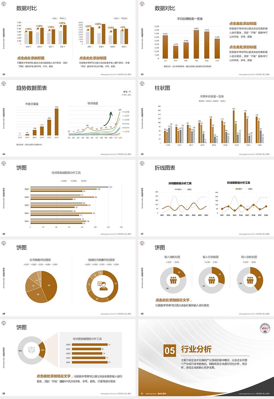 石家庄铁路职业技术学院专用全国大学生互联网+创新创业大赛计划书/路演/网评PPT模板16:9格式幻灯片预览图6