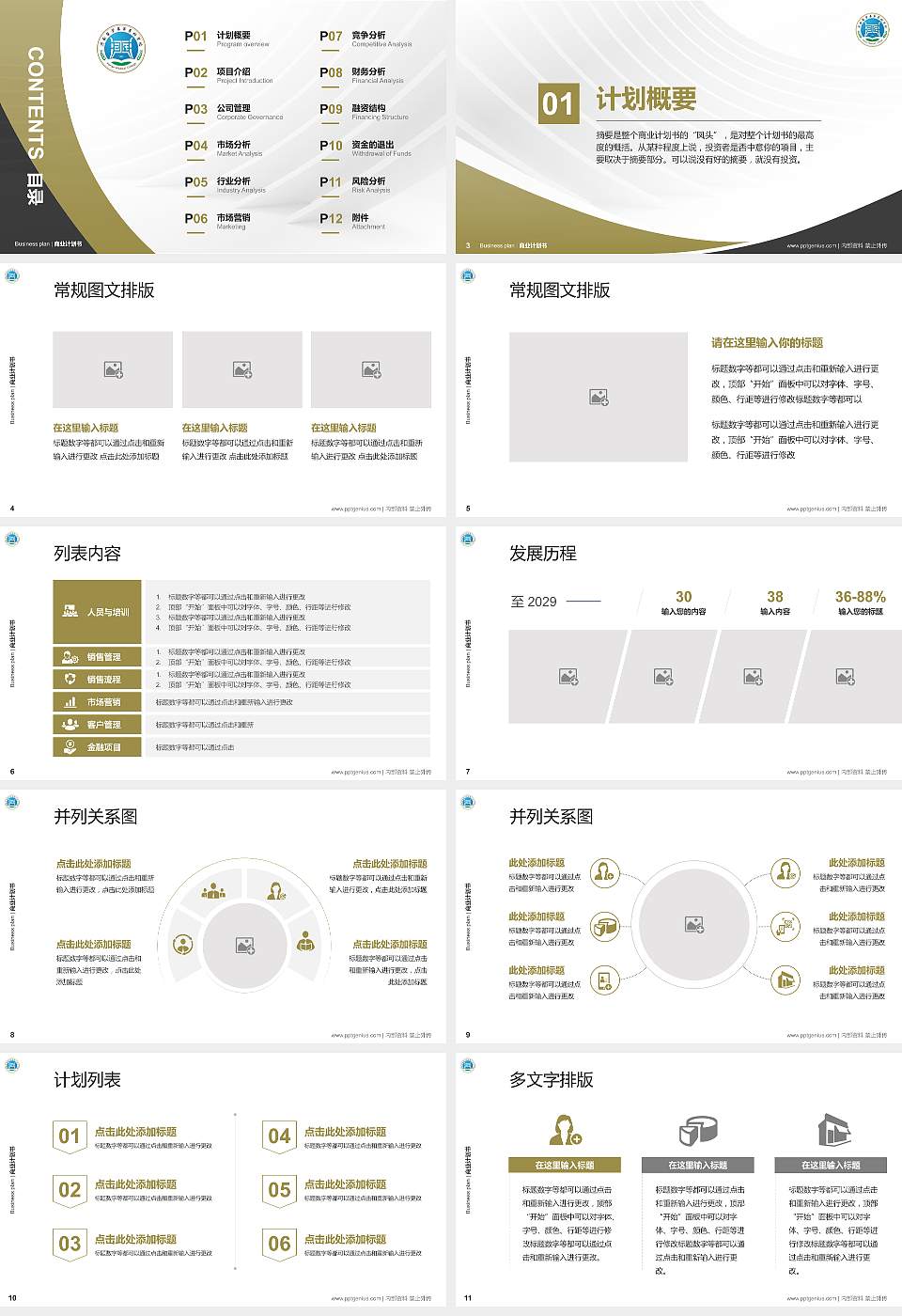河南医学高等专科学校专用全国大学生互联网+创新创业大赛计划书/路演/网评PPT模板16:9格式幻灯片预览图2