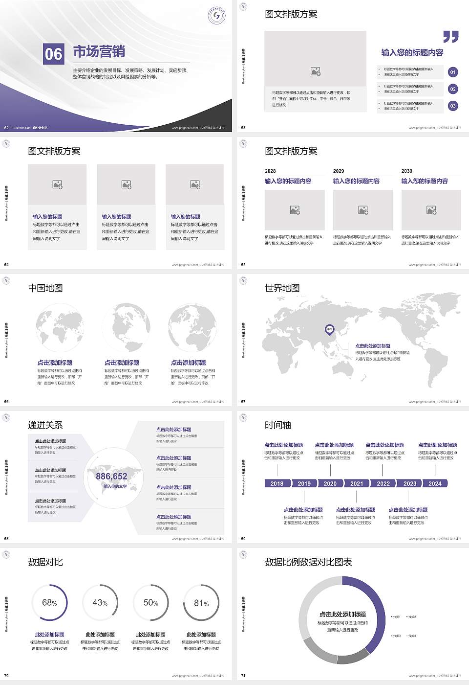 甘肃钢铁职业技术学院专用全国大学生互联网+创新创业大赛计划书/路演/网评PPT模板16:9格式幻灯片预览图8