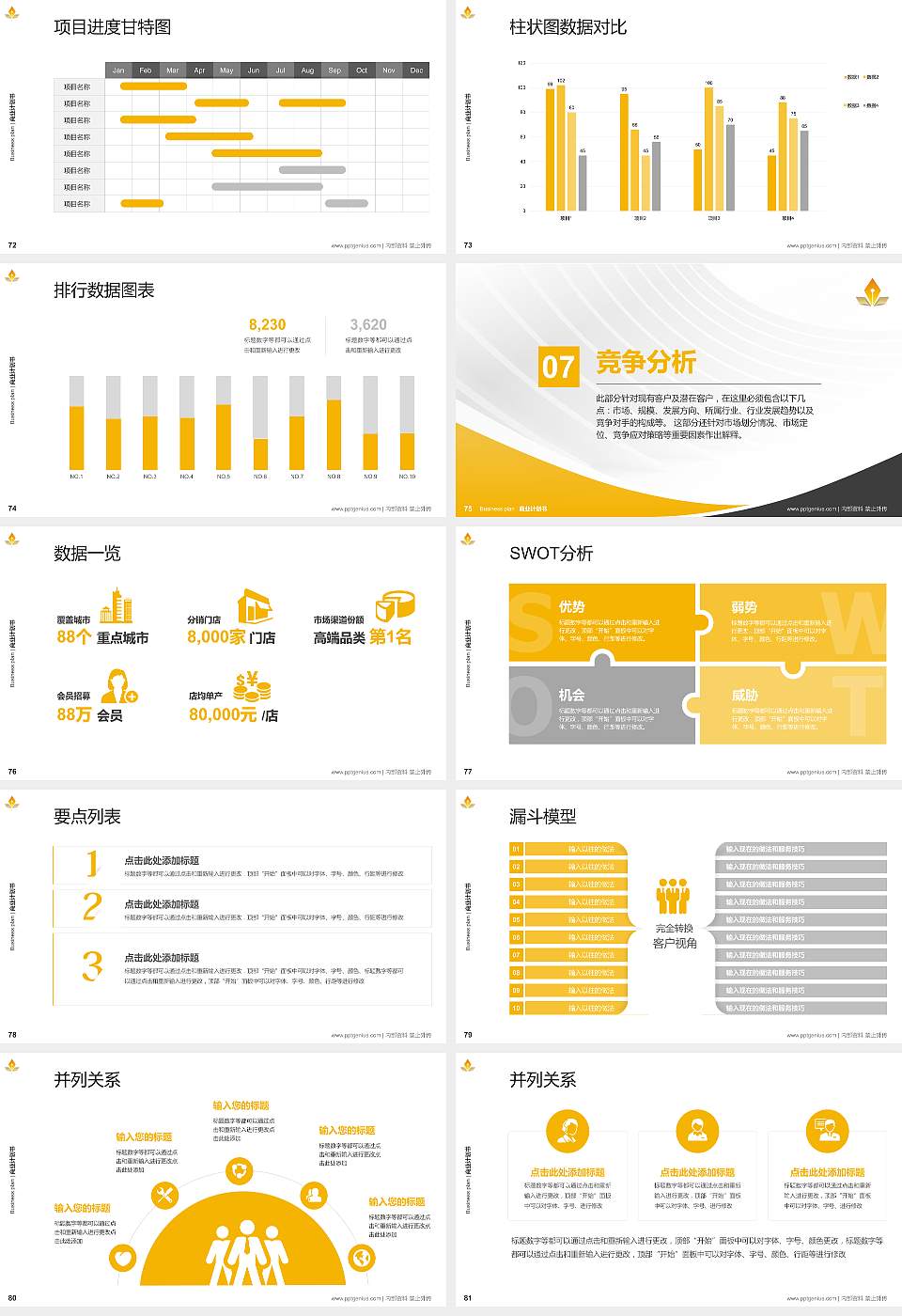 甘肃有色冶金职业技术学院专用全国大学生互联网+创新创业大赛计划书/路演/网评PPT模板16:9格式幻灯片预览图9