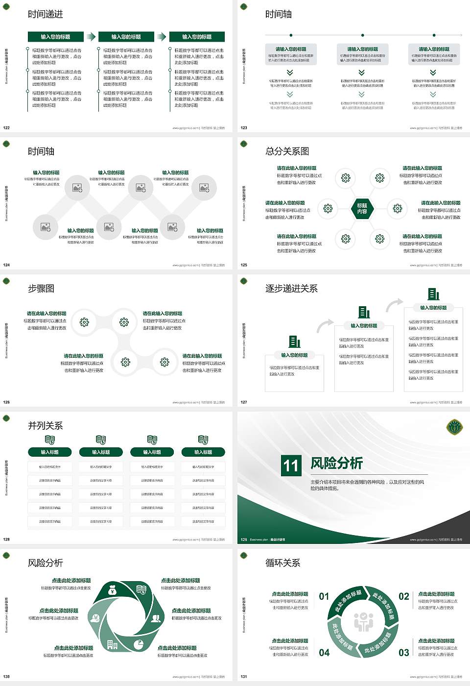 陆军军医大学专用全国大学生互联网+创新创业大赛计划书/路演/网评PPT模板16:9格式幻灯片预览图14