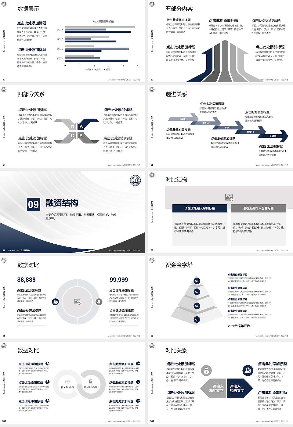 保定理工学院专用全国大学生互联网+创新创业大赛计划书/路演/网评PPT模板16:9格式幻灯片预览图11