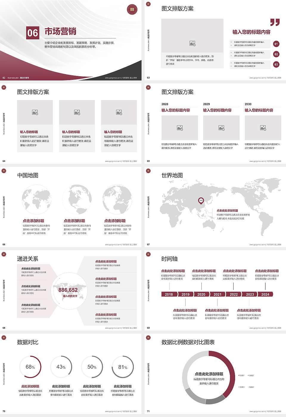 宁波大学科学技术学院专用全国大学生互联网+创新创业大赛计划书/路演/网评PPT模板16:9格式幻灯片预览图8