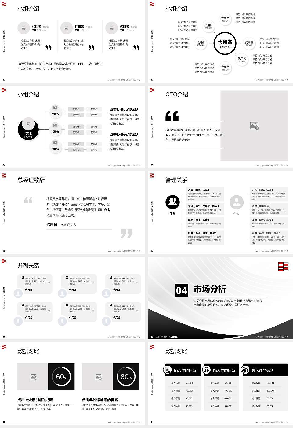 河北工艺美术职业学院专用全国大学生互联网+创新创业大赛计划书/路演/网评PPT模板16:9格式幻灯片预览图5