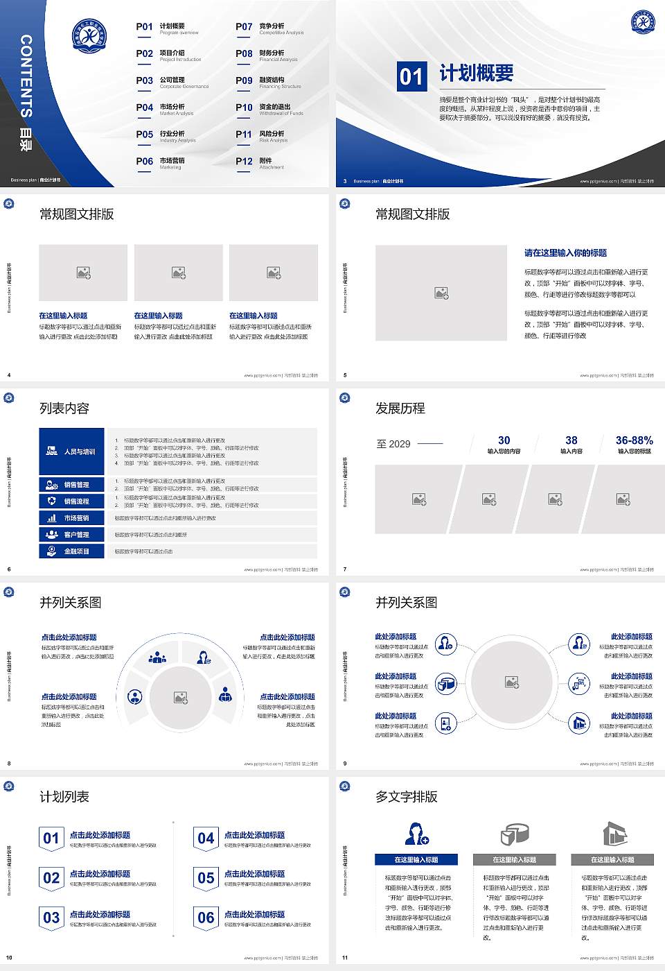 湖南石油化工职业技术学院专用全国大学生互联网+创新创业大赛计划书/路演/网评PPT模板16:9格式幻灯片预览图2