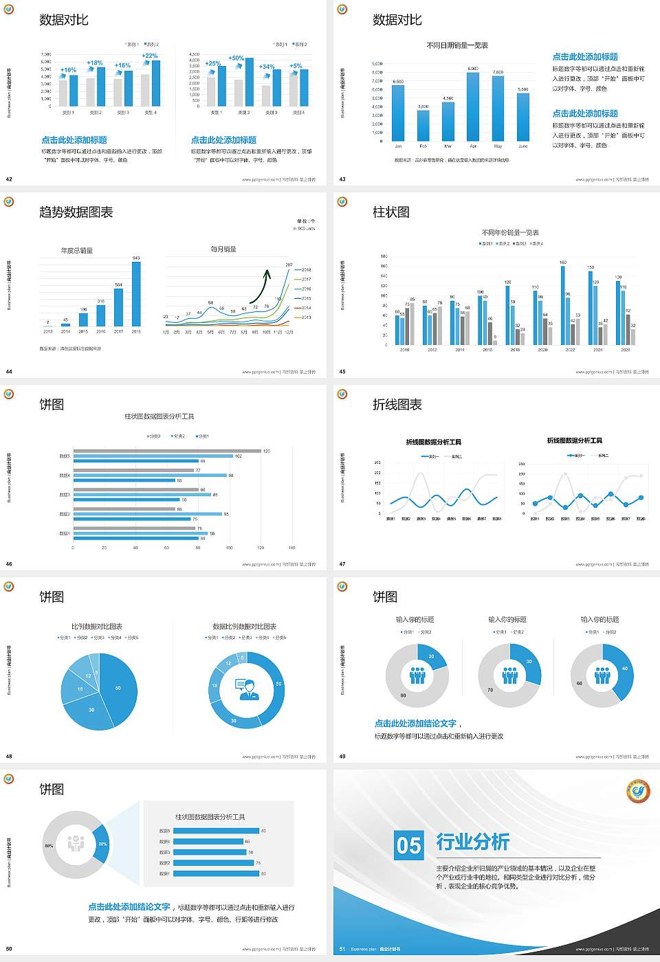 海南外国语职业学院专用全国大学生互联网+创新创业大赛计划书/路演/网评PPT模板16:9格式幻灯片预览图6