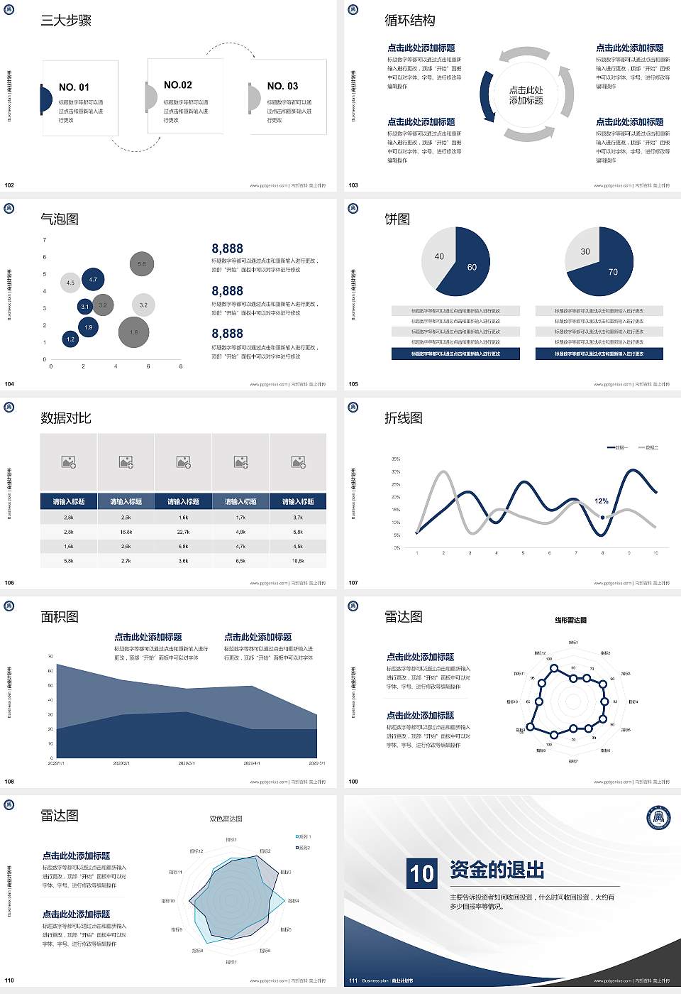 黄冈师范学院专用全国大学生互联网+创新创业大赛计划书/路演/网评PPT模板16:9格式幻灯片预览图12