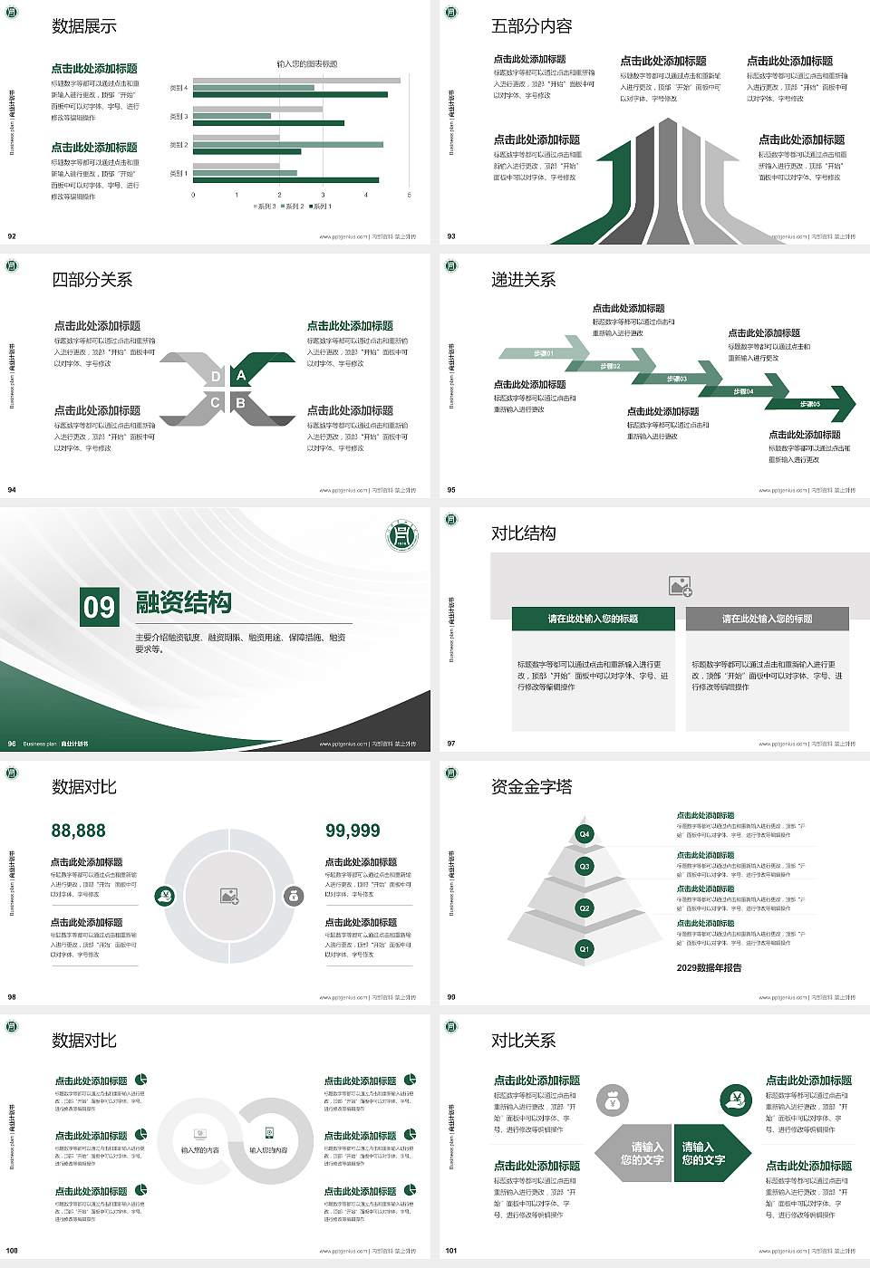 信阳农林学院专用全国大学生互联网+创新创业大赛计划书/路演/网评PPT模板16:9格式幻灯片预览图11