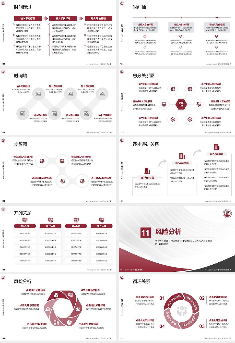 许昌陶瓷职业学院专用全国大学生互联网+创新创业大赛计划书/路演/网评PPT模板16:9格式幻灯片预览图14