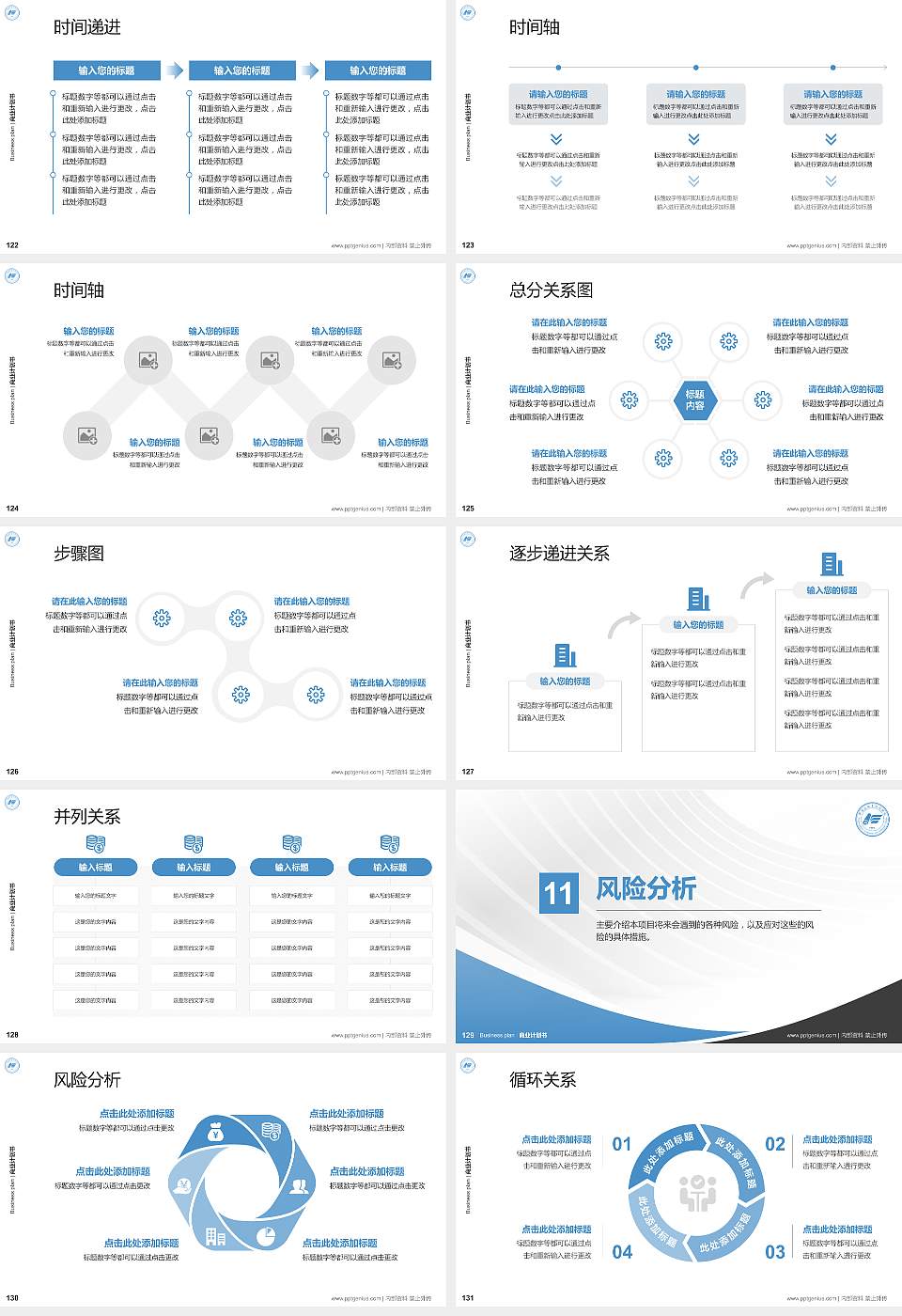 平顶山职业技术学院专用全国大学生互联网+创新创业大赛计划书/路演/网评PPT模板16:9格式幻灯片预览图14
