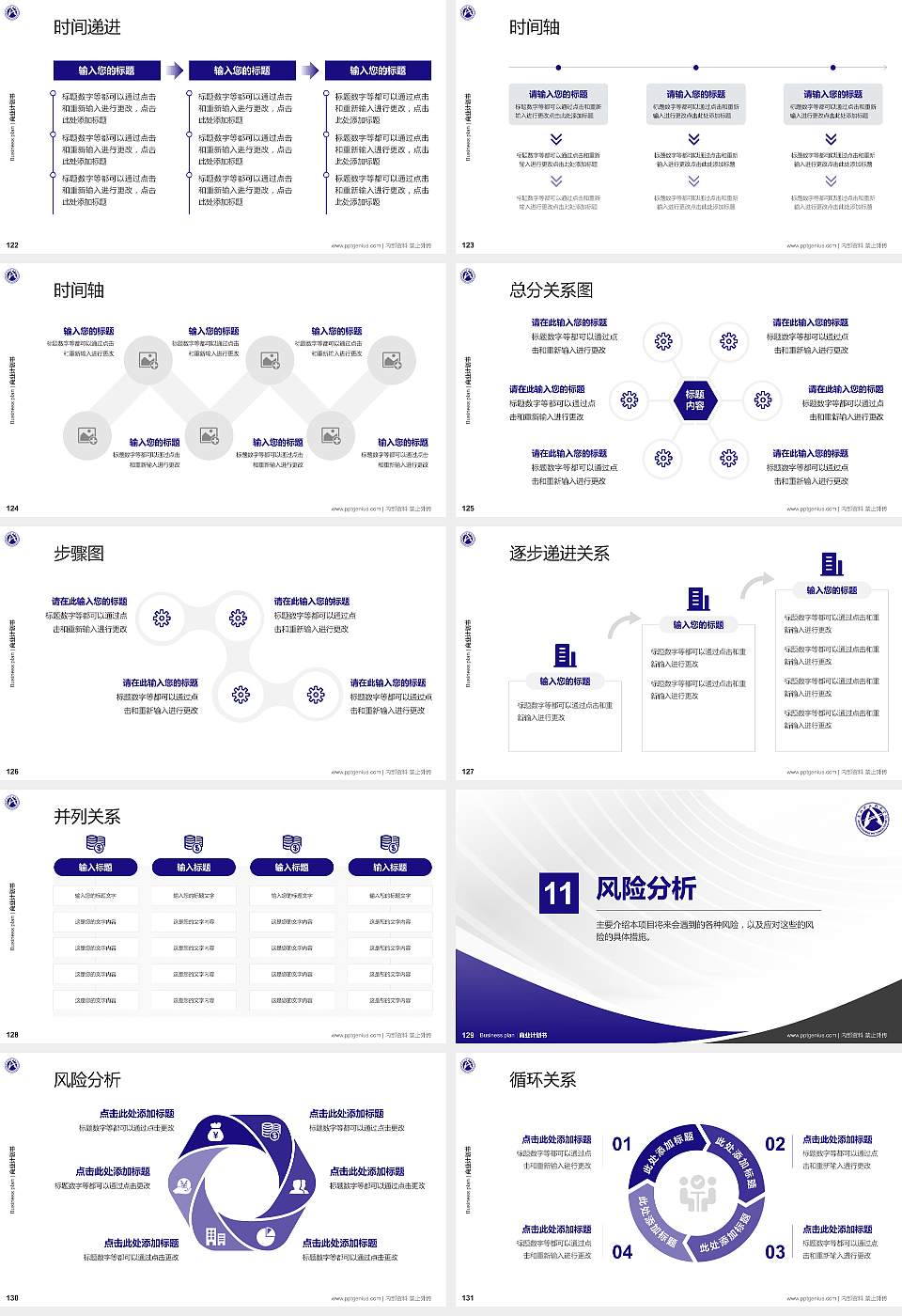 安阳职业技术学院专用全国大学生互联网+创新创业大赛计划书/路演/网评PPT模板16:9格式幻灯片预览图14