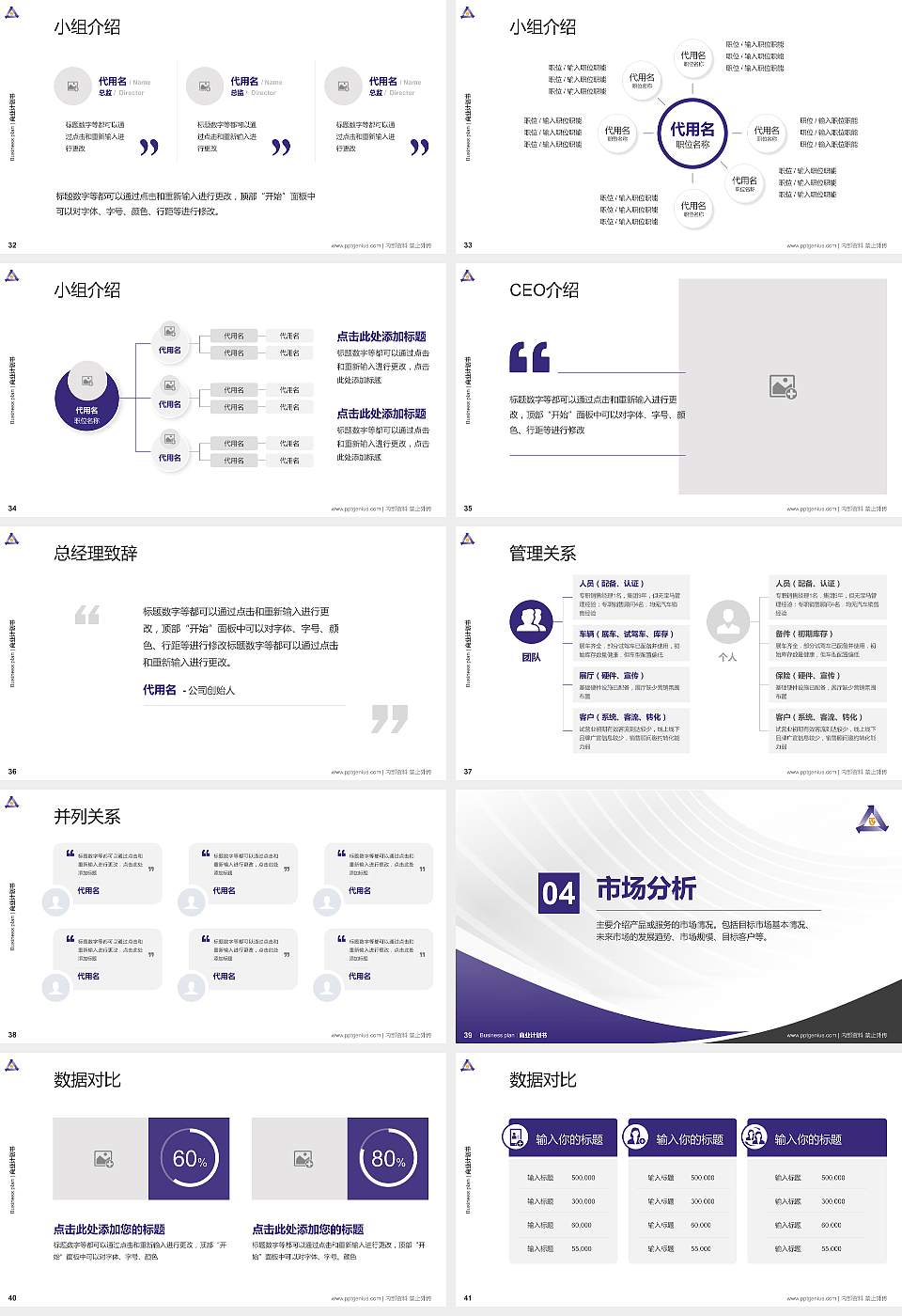 周口职业技术学院专用全国大学生互联网+创新创业大赛计划书/路演/网评PPT模板16:9格式幻灯片预览图5