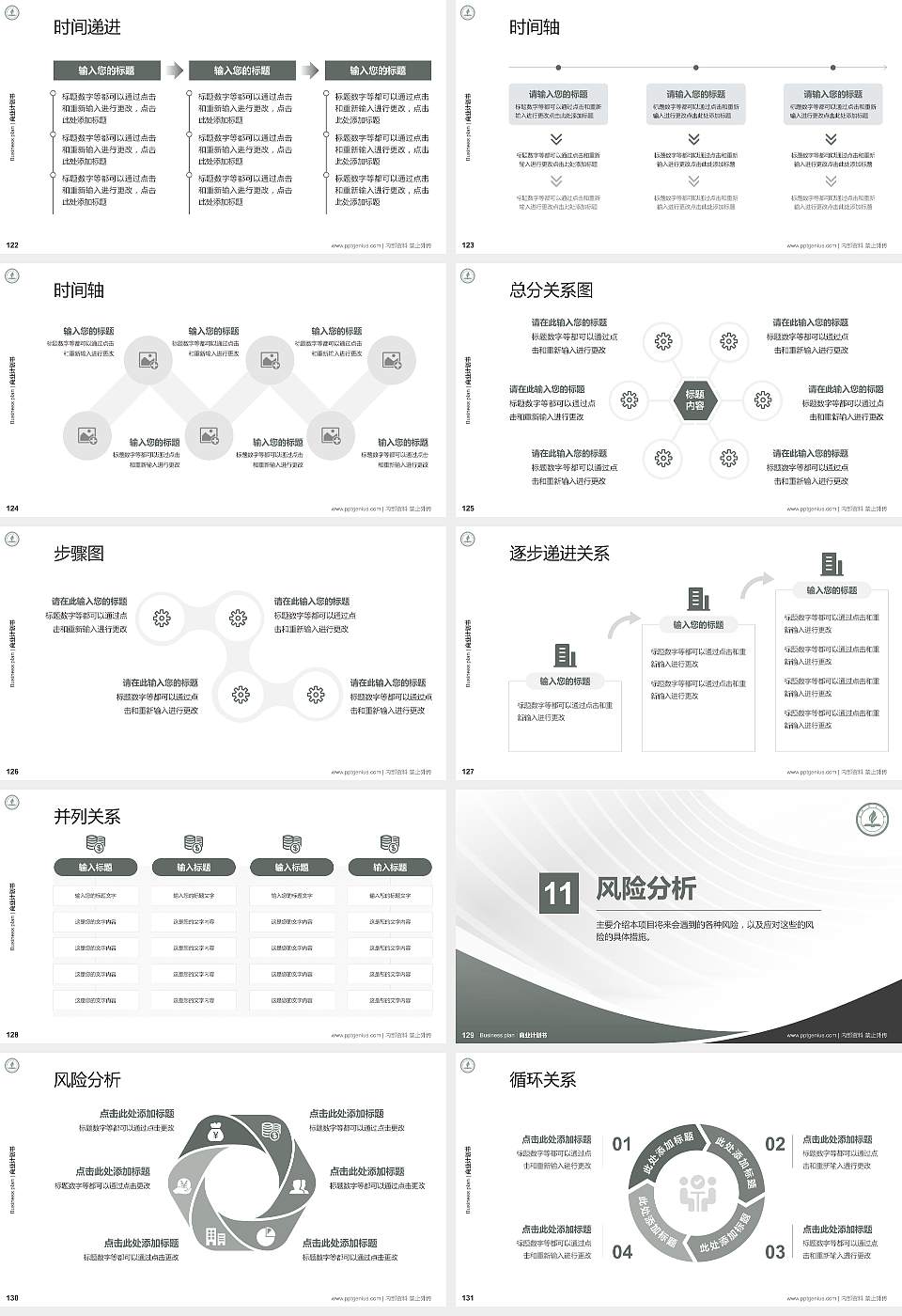 永城职业学院专用全国大学生互联网+创新创业大赛计划书/路演/网评PPT模板16:9格式幻灯片预览图14