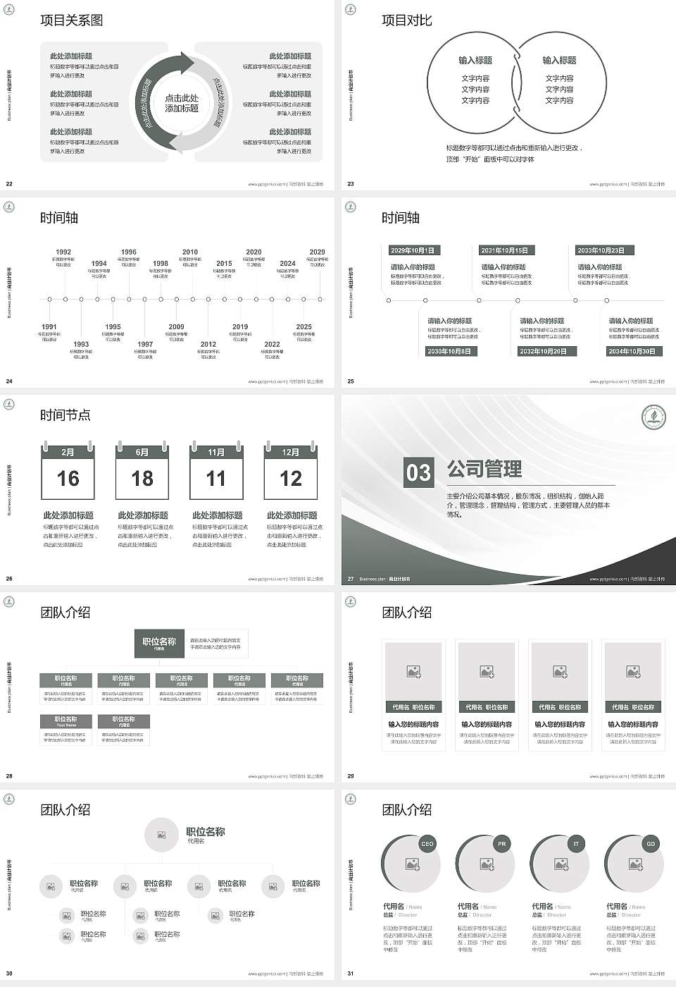 永城职业学院专用全国大学生互联网+创新创业大赛计划书/路演/网评PPT模板16:9格式幻灯片预览图4