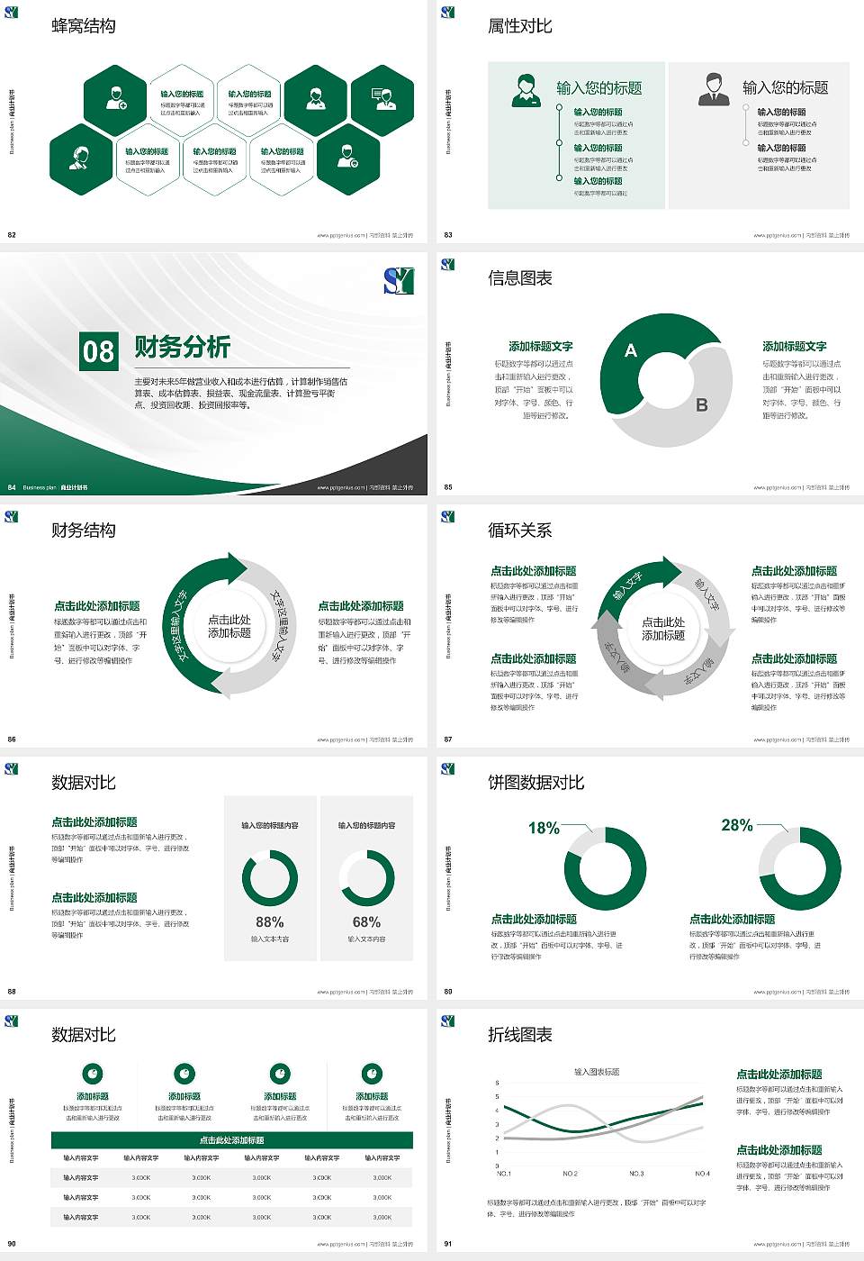 辽宁税务高等专科学校专用全国大学生互联网+创新创业大赛计划书/路演/网评PPT模板16:9格式幻灯片预览图10
