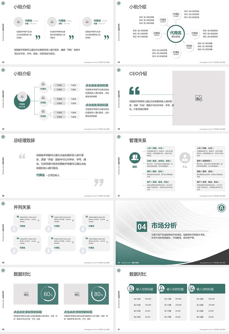 石家庄经济学院专用全国大学生互联网+创新创业大赛计划书/路演/网评PPT模板16:9格式幻灯片预览图5