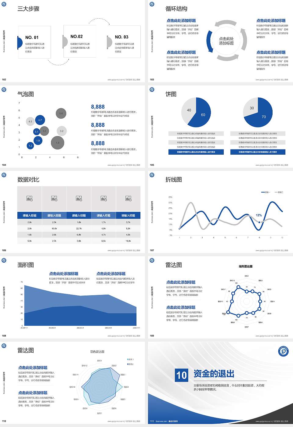贵阳信息科技学院专用全国大学生互联网+创新创业大赛计划书/路演/网评PPT模板16:9格式幻灯片预览图12