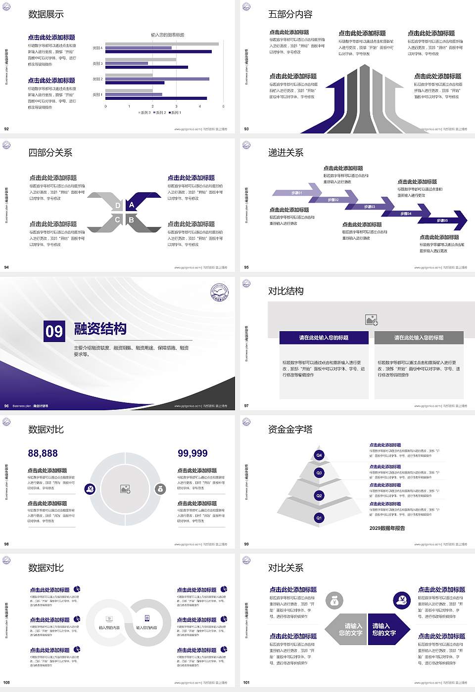 河北科技师范学院专用全国大学生互联网+创新创业大赛计划书/路演/网评PPT模板16:9格式幻灯片预览图11