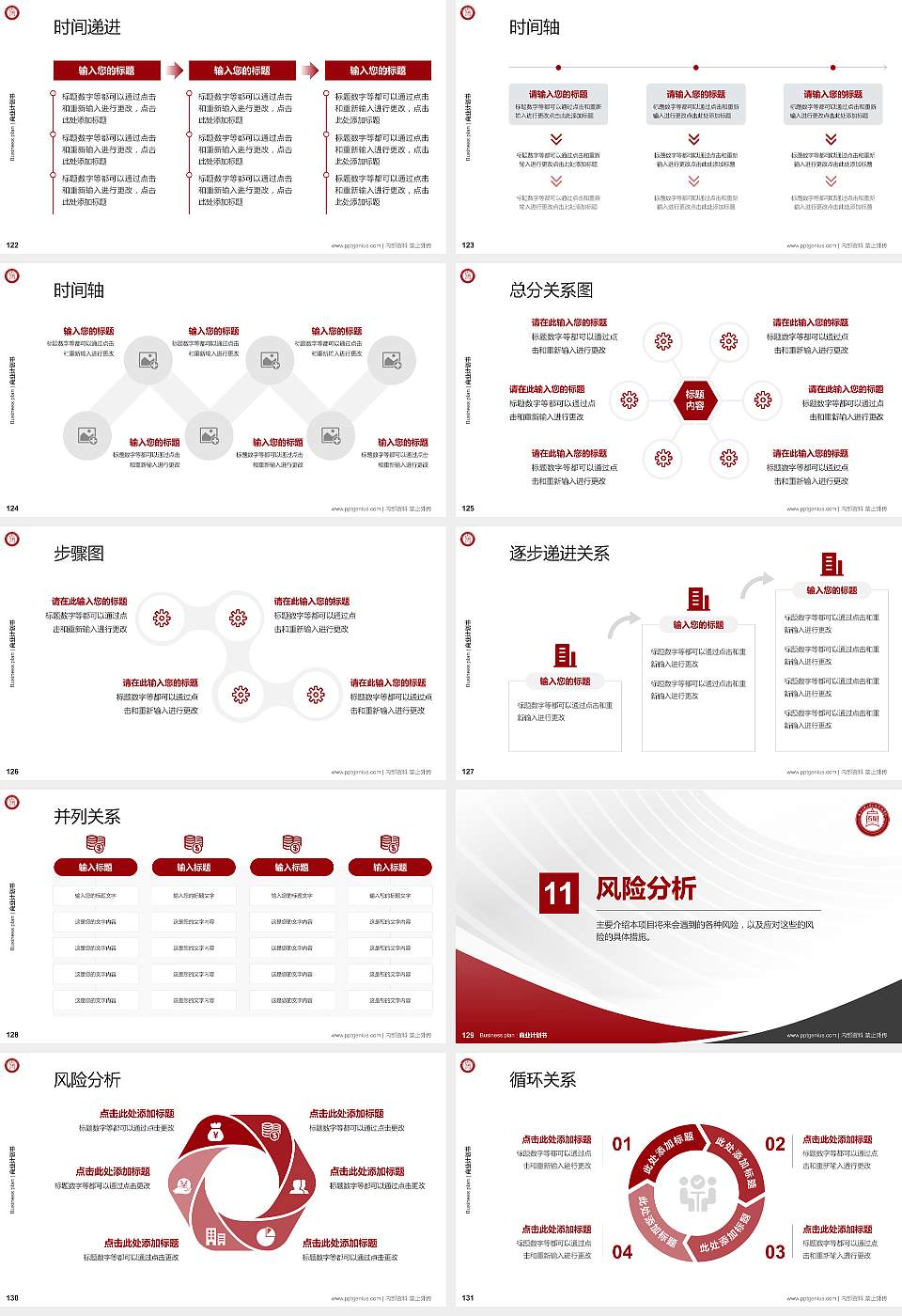 湖北工业大学工程技术学院专用全国大学生互联网+创新创业大赛计划书/路演/网评PPT模板16:9格式幻灯片预览图14