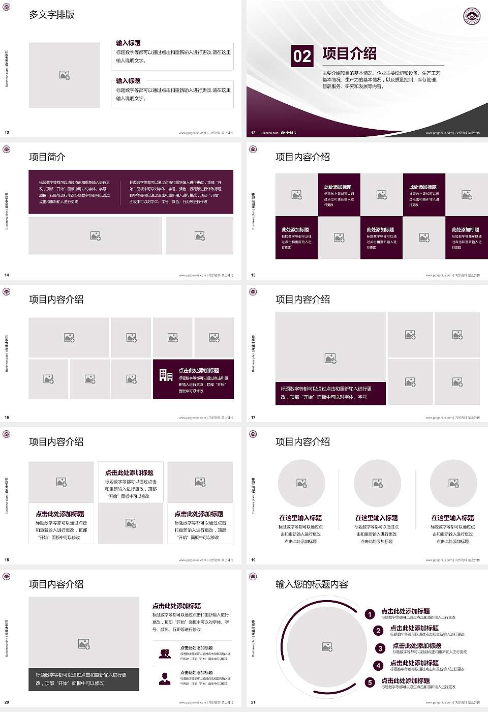 湖南中医药大学专用全国大学生互联网+创新创业大赛计划书/路演/网评PPT模板16:9格式幻灯片预览图3