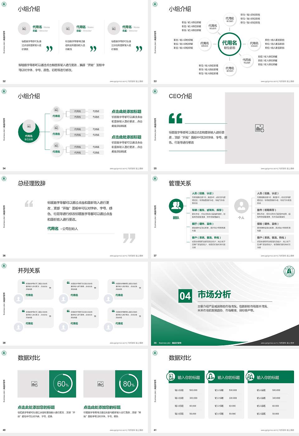 湖北大学知行学院专用全国大学生互联网+创新创业大赛计划书/路演/网评PPT模板16:9格式幻灯片预览图5