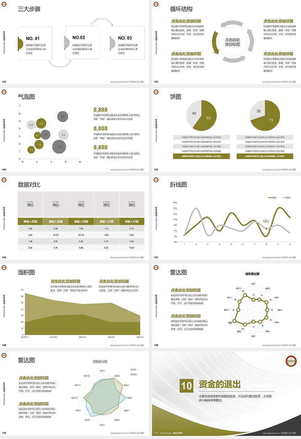 沈阳药科大学专用全国大学生互联网+创新创业大赛计划书/路演/网评PPT模板16:9格式幻灯片预览图12
