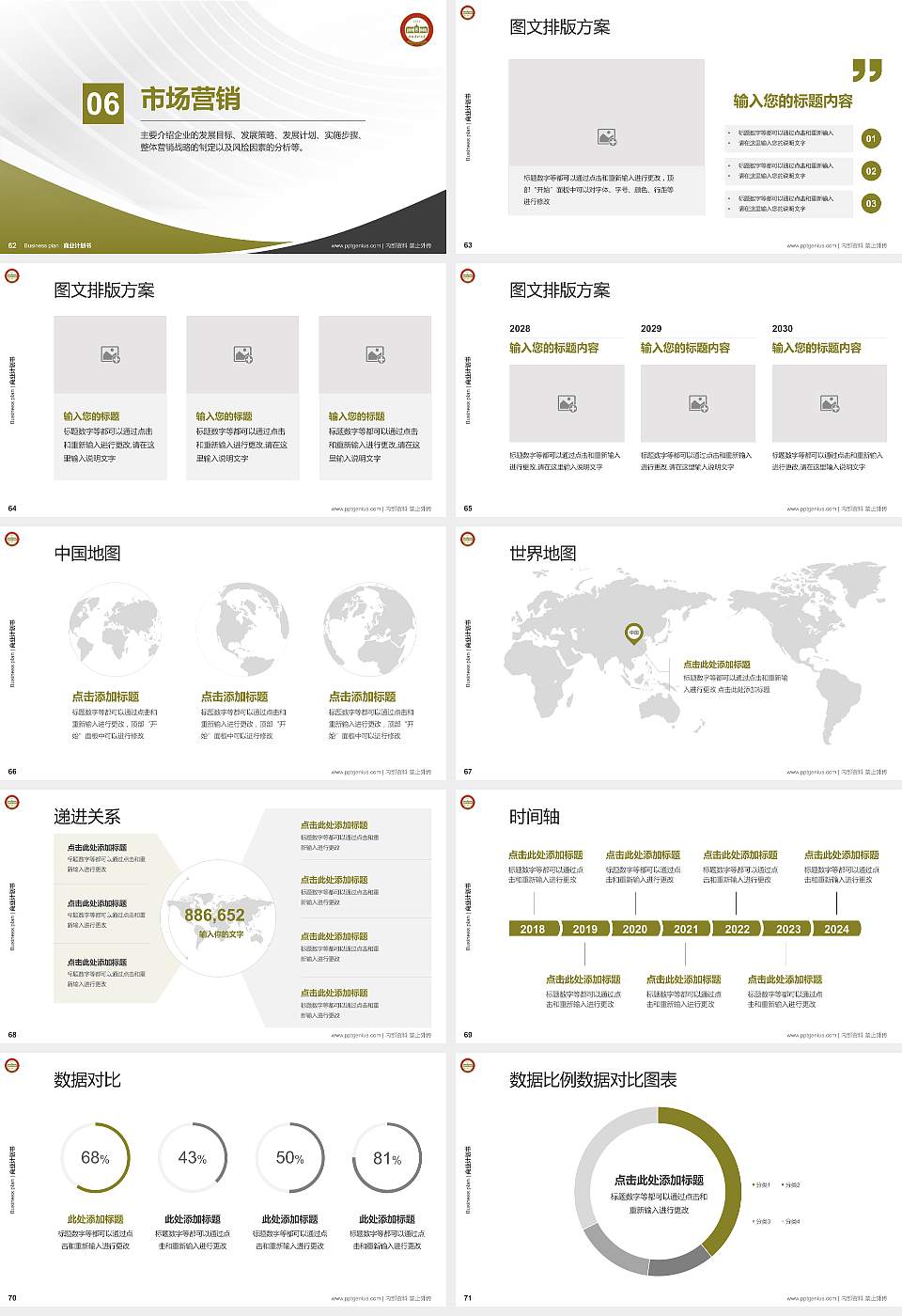 沈阳药科大学专用全国大学生互联网+创新创业大赛计划书/路演/网评PPT模板16:9格式幻灯片预览图8
