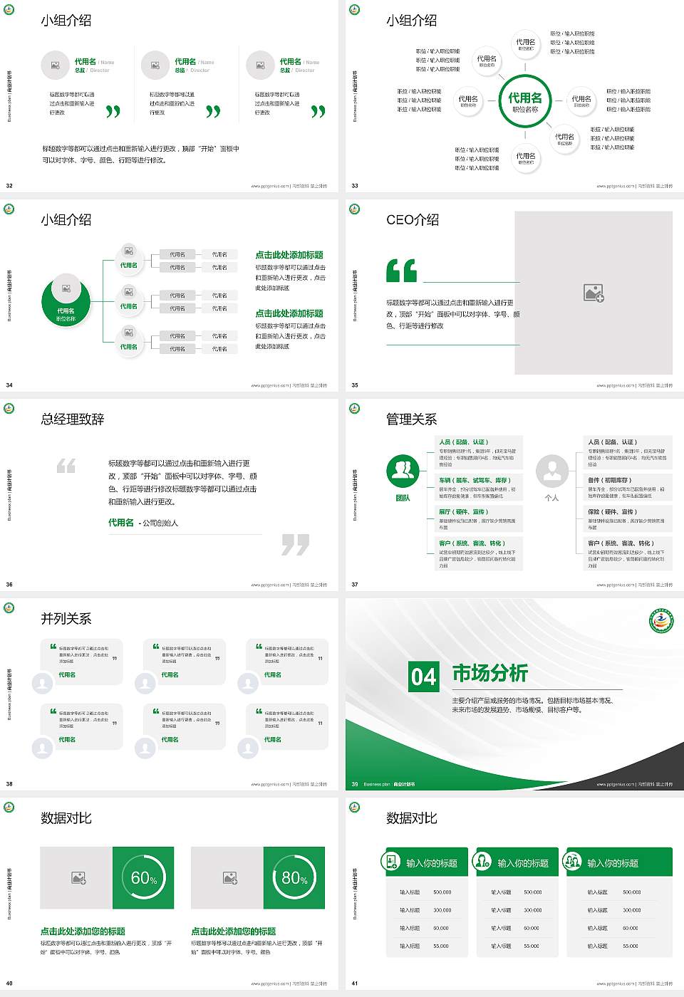 河北劳动关系职业学院专用全国大学生互联网+创新创业大赛计划书/路演/网评PPT模板16:9格式幻灯片预览图5