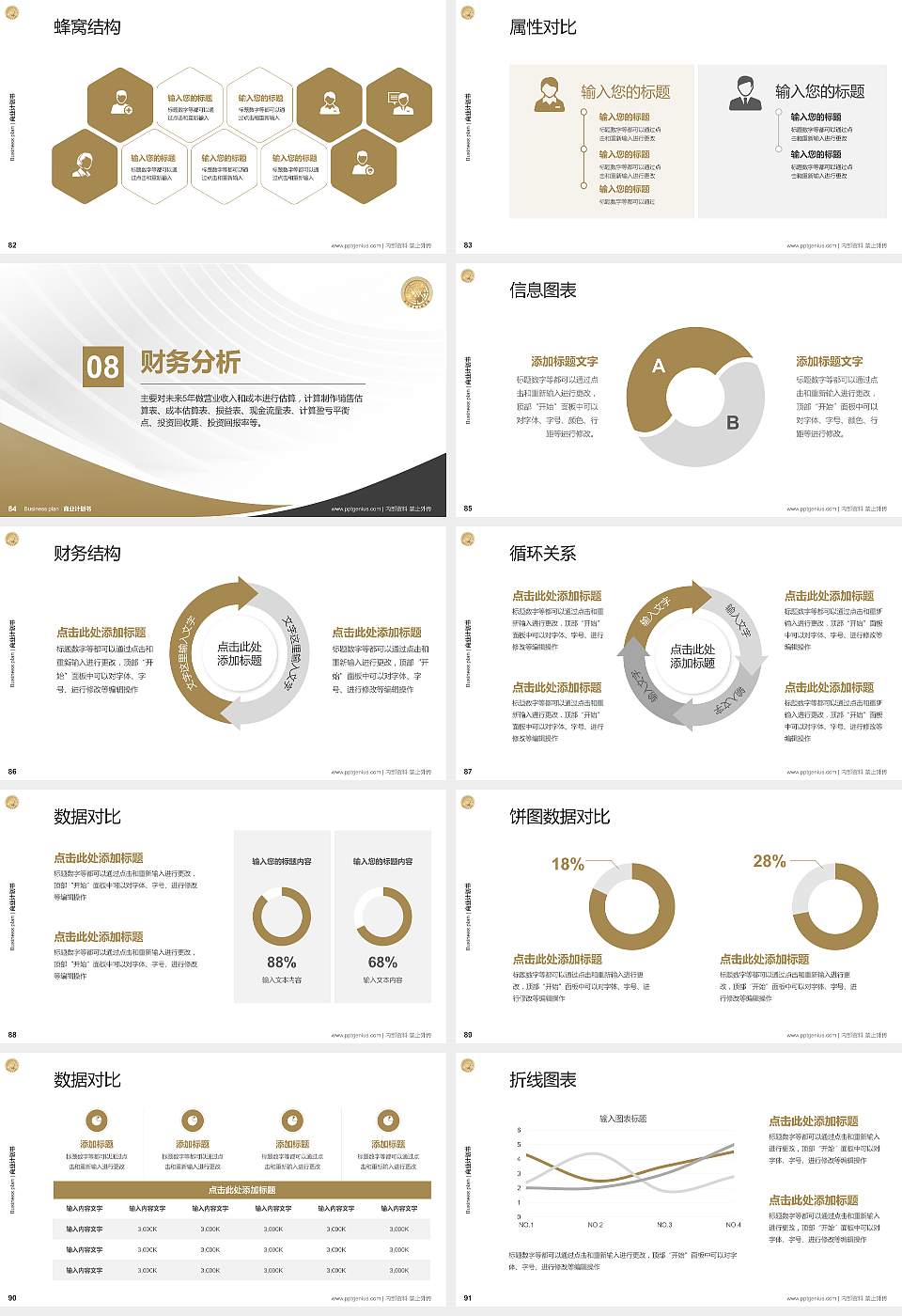 泉州信息职业技术学院专用全国大学生互联网+创新创业大赛计划书/路演/网评PPT模板16:9格式幻灯片预览图10