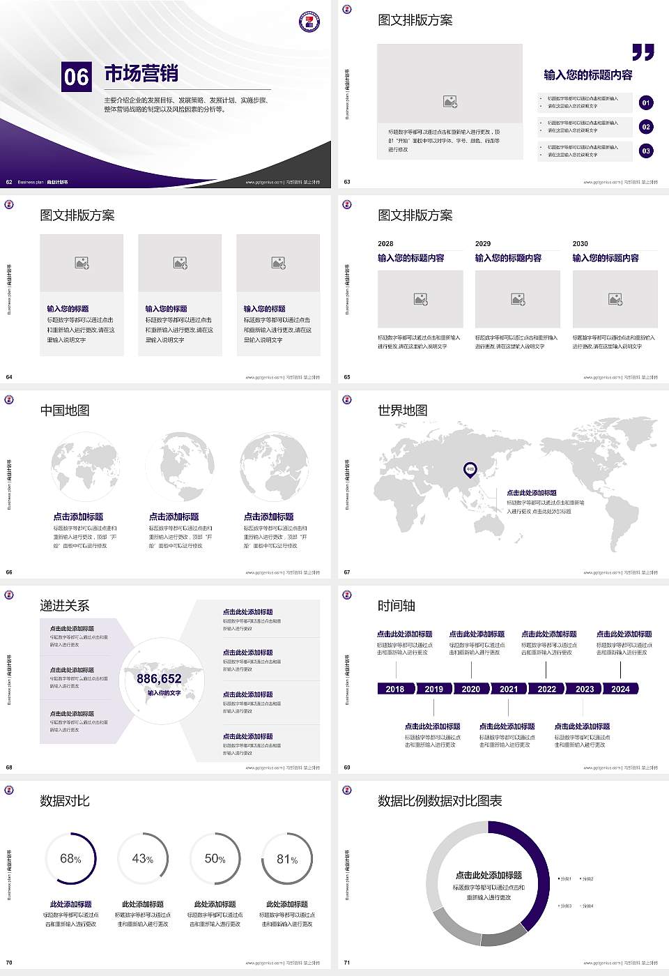 辽宁装备制造职业技术学院专用全国大学生互联网+创新创业大赛计划书/路演/网评PPT模板16:9格式幻灯片预览图8