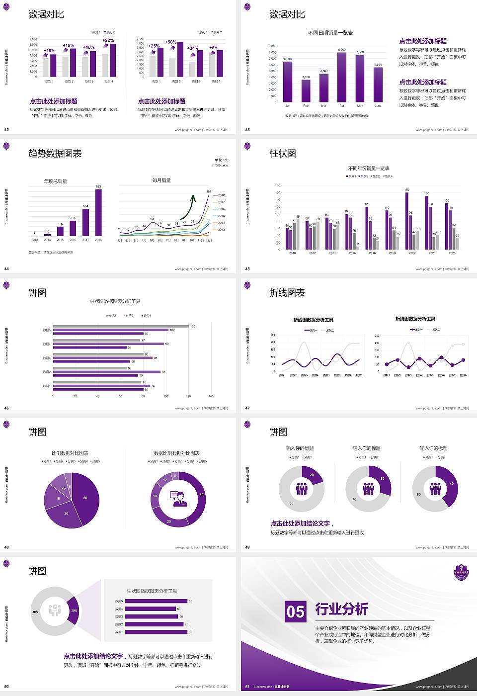 河北医科大学临床学院专用全国大学生互联网+创新创业大赛计划书/路演/网评PPT模板16:9格式幻灯片预览图6