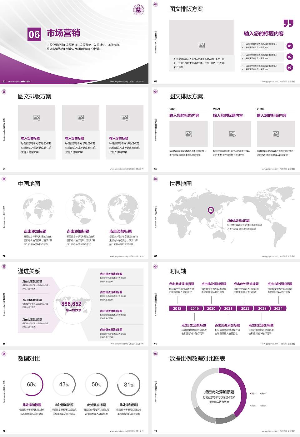湖南冶金职业技术学院专用全国大学生互联网+创新创业大赛计划书/路演/网评PPT模板16:9格式幻灯片预览图8