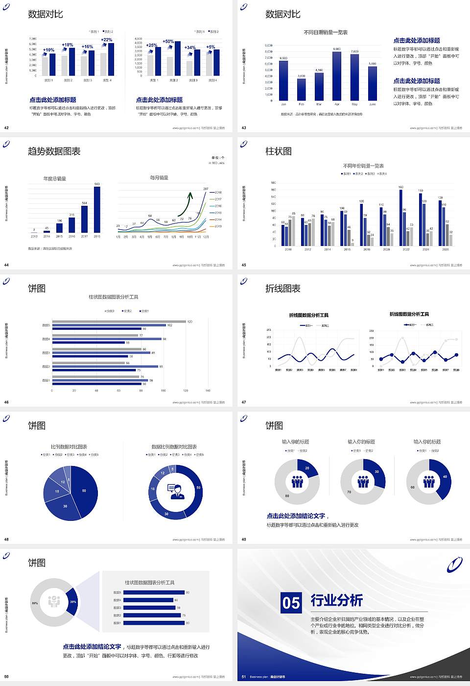 西安理工大学高科学院专用全国大学生互联网+创新创业大赛计划书/路演/网评PPT模板16:9格式幻灯片预览图6