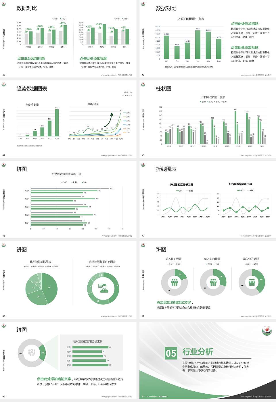 泊头职业学院专用全国大学生互联网+创新创业大赛计划书/路演/网评PPT模板16:9格式幻灯片预览图6