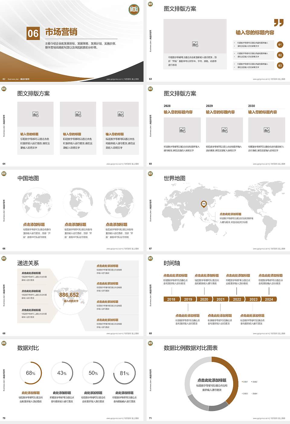 恒生管理学院专用全国大学生互联网+创新创业大赛计划书/路演/网评PPT模板16:9格式幻灯片预览图8