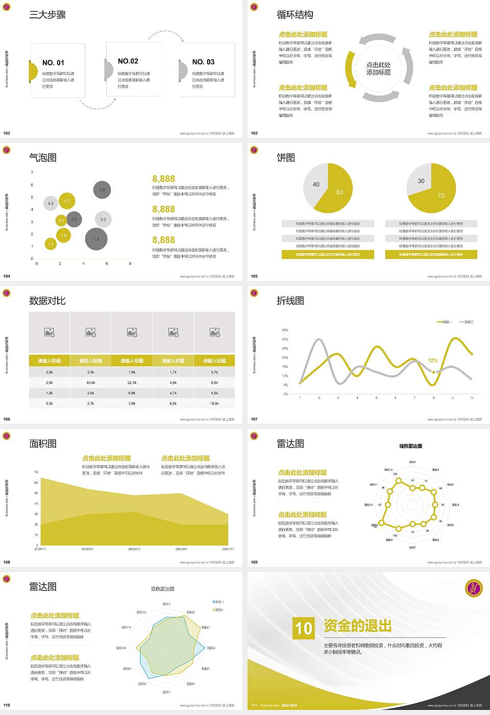 黑龙江幼儿师范高等专科学校专用全国大学生互联网+创新创业大赛计划书/路演/网评PPT模板16:9格式幻灯片预览图12